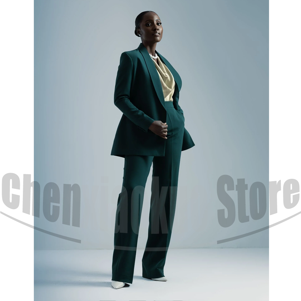 Women Formal Wear Blazers - Women Suit Belted Blazer and Wide