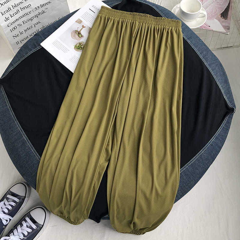 Women'S Formal Wear Pants - Plus Size 6XL 150KG Summer Thin