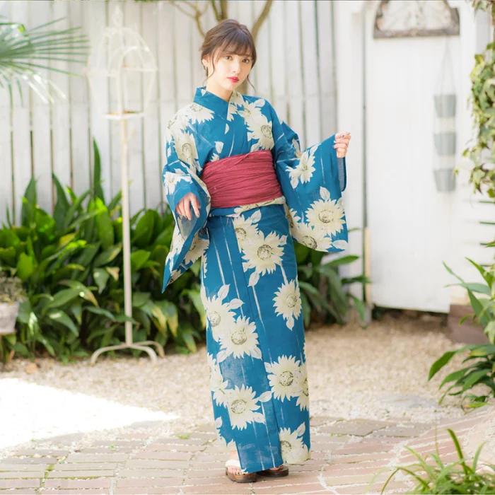 Women'S Formal Traditional Wear - Japanese Kimono Yukata Women's Cotton Traditional