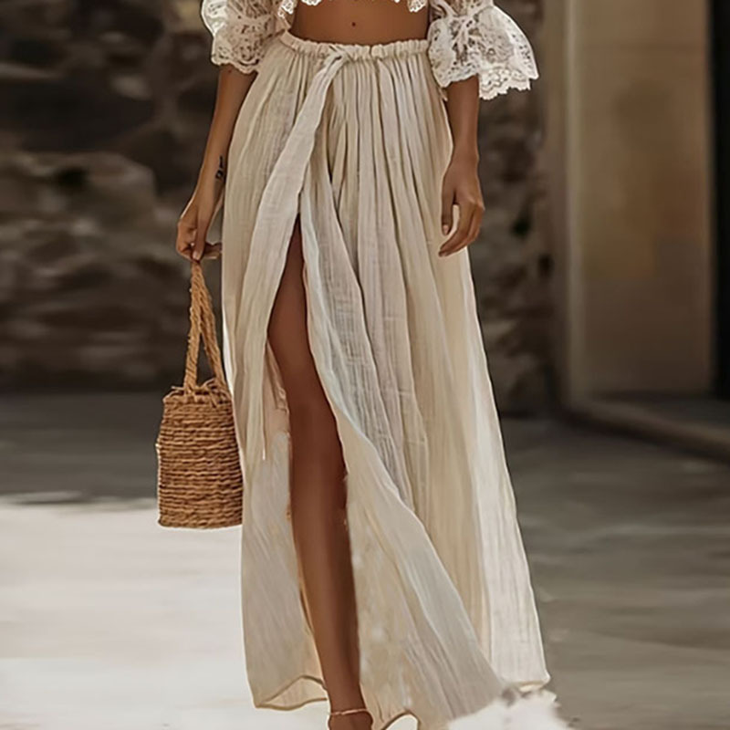 Womens Bohemian Lace Two Piece - Female Formal Wear review and price