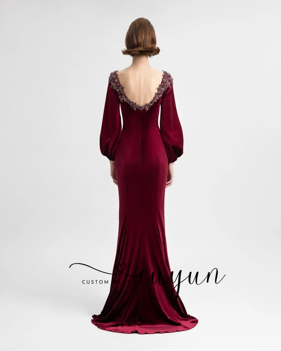 CUYUN Customized Semi-Mermaid  - Women'S Formal Dinner Wear review and price