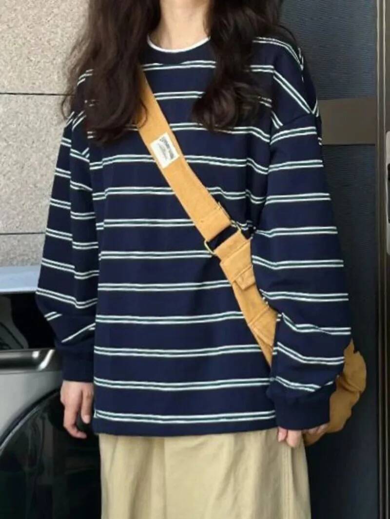 Chic Korean Sle Striped Long S - Women Formal Wear Brands review and price