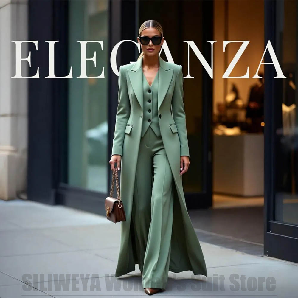 Chic Women's Suit Set Three Pi - Women Formal Wear Blazers review and price