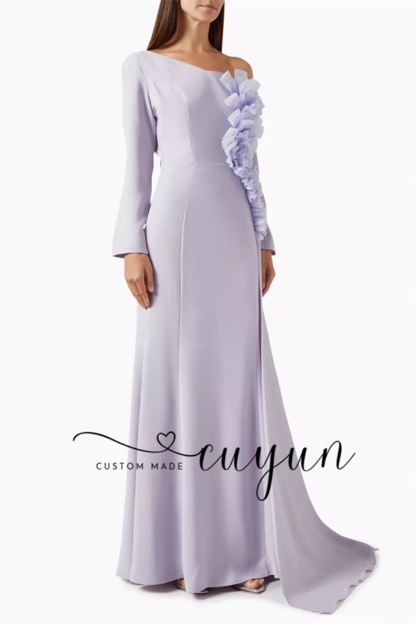 CUYUN Customized One Shoulder  - Women'S Formal Dinner Wear review and price