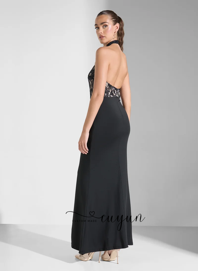 CUYUN Customized Black Sexy La - Women'S Formal Dinner Wear review and price