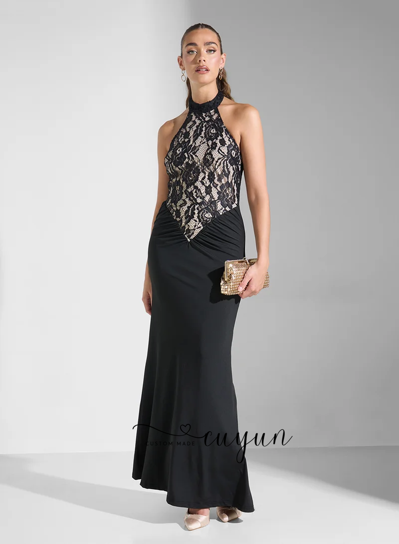 CUYUN Customized Black Sexy La - Women'S Formal Dinner Wear review and price