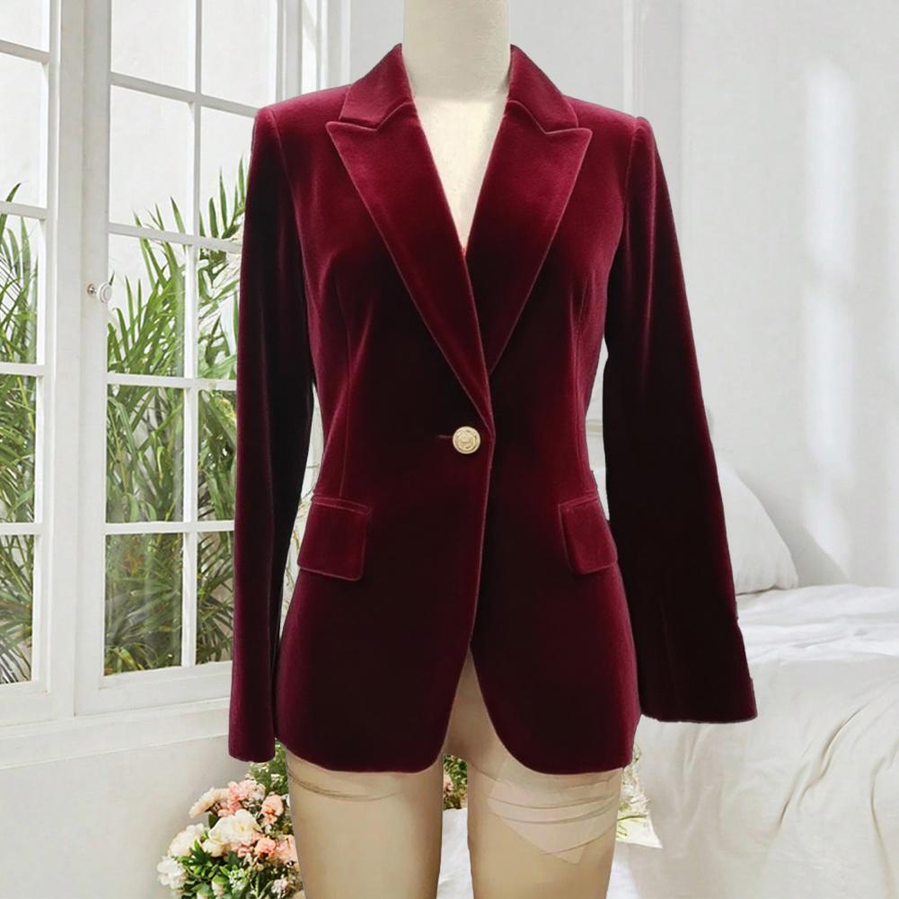 Velvet Large Size Women Prom P - Women Formal Wear Blazers review and price
