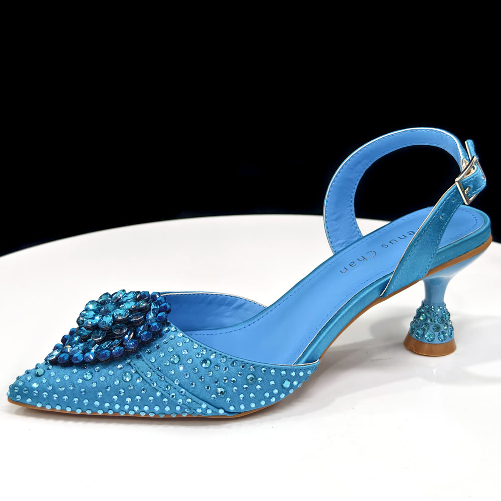 Crystal Rhinestone Heels & Clu - Slingback Heel Formal review and price