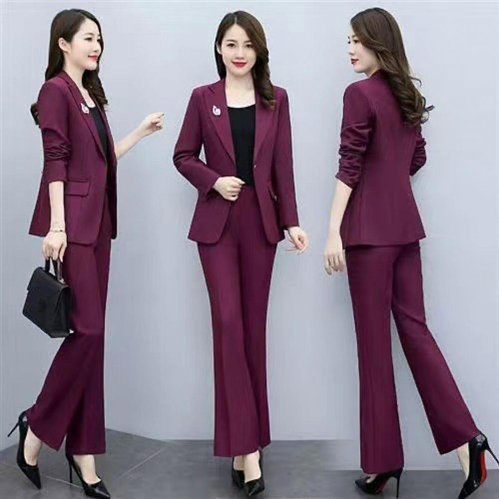 2 Pcs/Set Lady Formal Coat Pan - Women'S Formal Wear Pants review and price