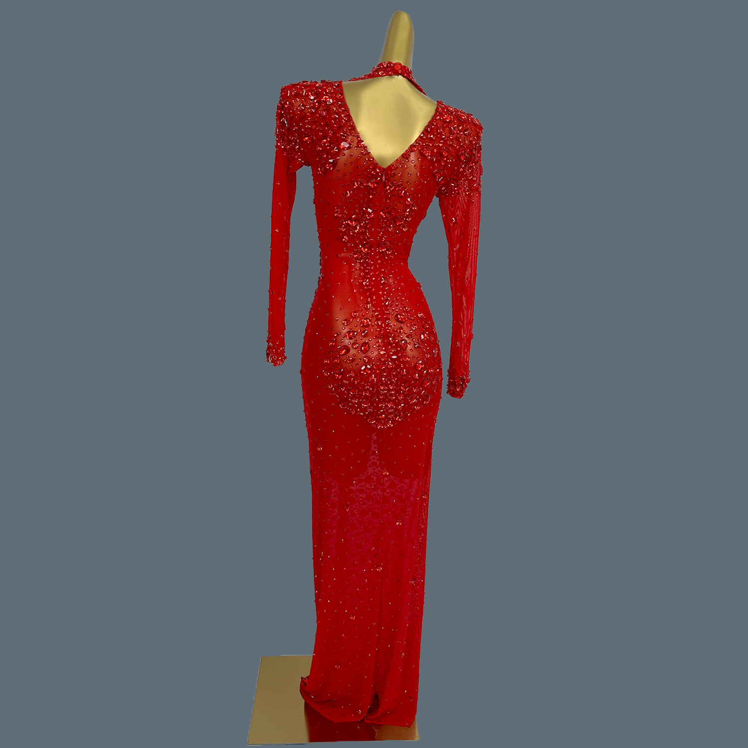 Sexy Sheer Mesh Formal Prom Lo - Women'S Formal Dinner Wear review and price